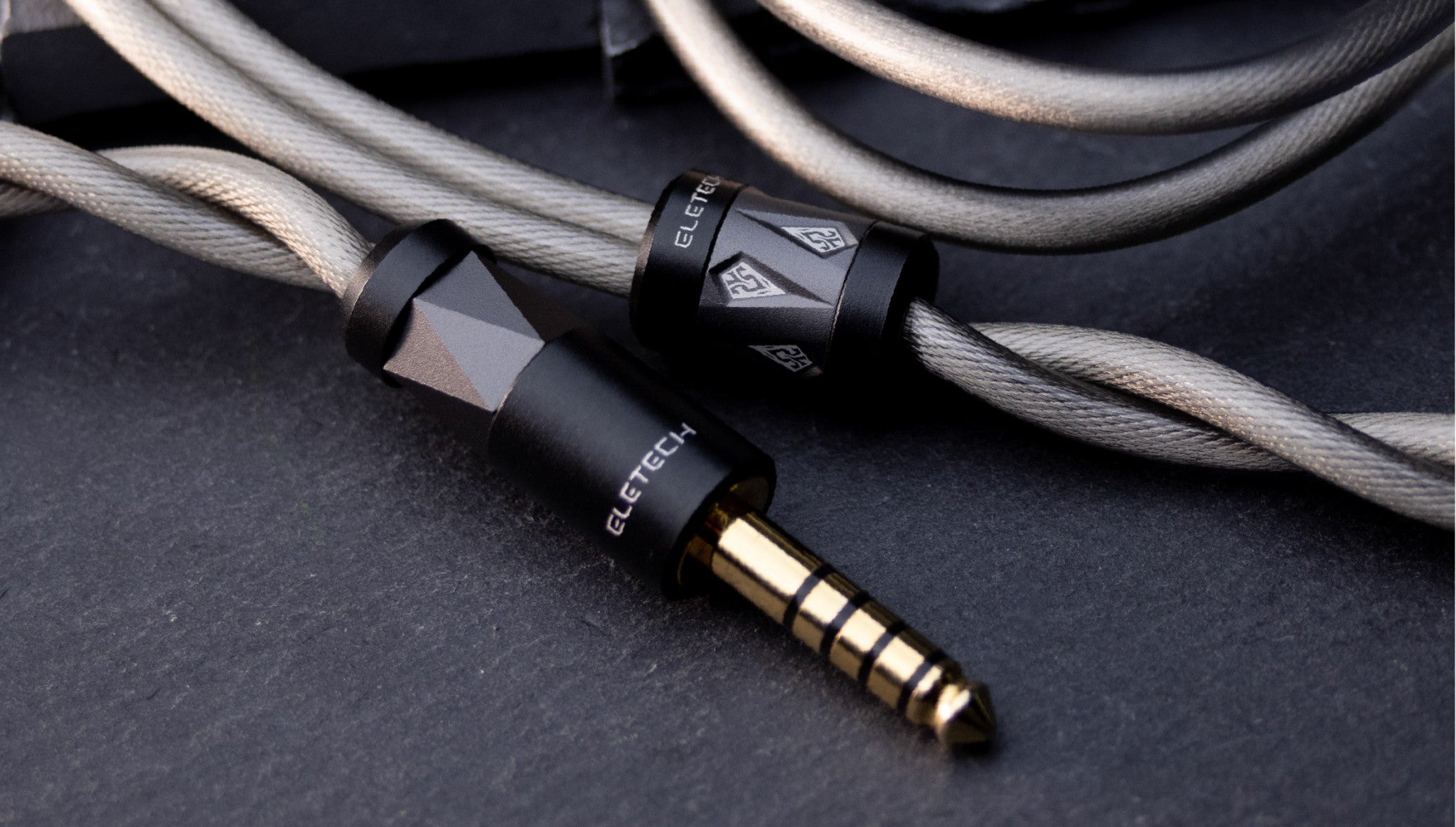 ELETECH Cipher HK Limited Edition In-Ear Monitor Earphone IEM Cable for 4.4mm Plug MMCX 0.78mm CM 2-Pin