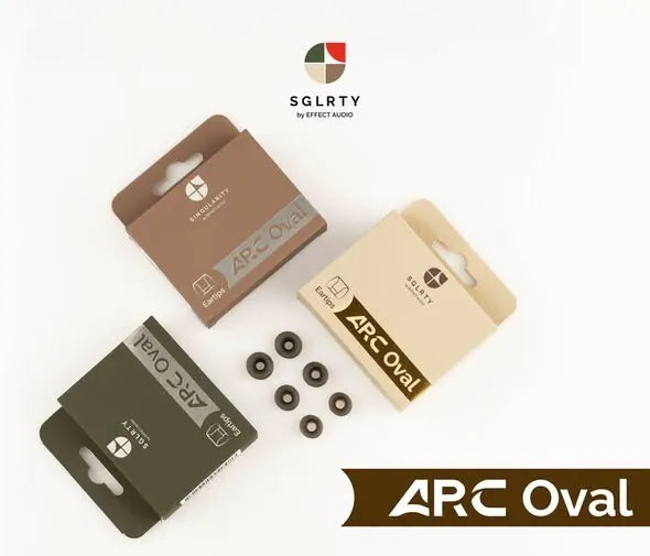 Effect Audio Singularity ARC Oval Eartips – Audiophile Silicone Tips