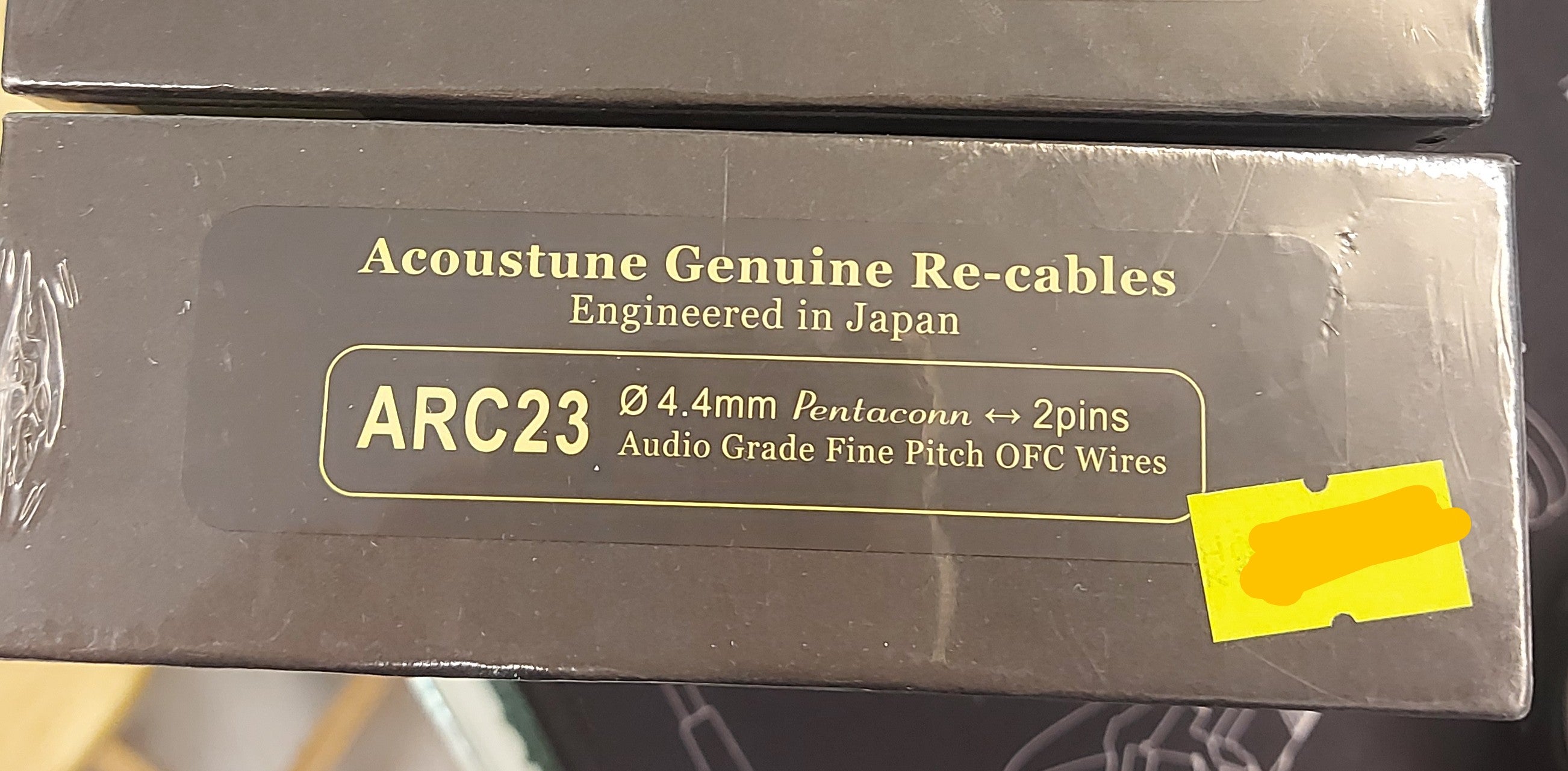 Acoustune ARC23 Fine Pitch OFC 2-Wire Upgraded Cable for IEM Earphone 4.4mm CM 2-Pin Engineered in Japan