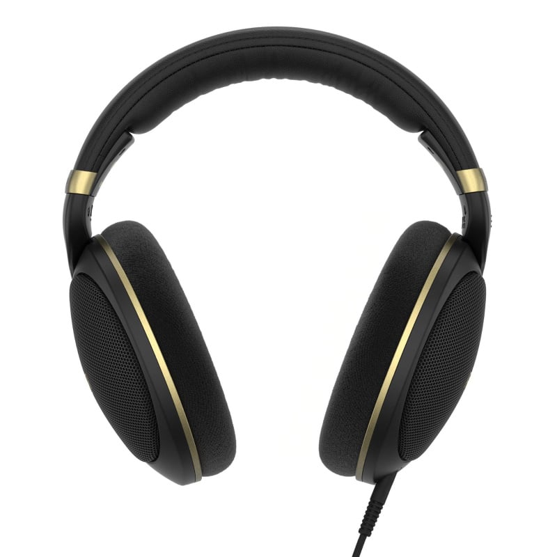 Sennheiser HD505 Gold Edition Dynamic Open-Back Over-Ear Wired Headphones with 3.5mm 6.35mm Plug
