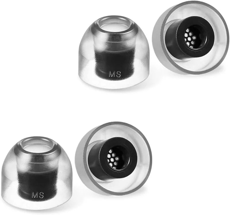 AZLA SednaEarfit Crystal 2 Standard Eartips for In-Ear Monitor IEM Earphone 6 Sizes Made In Korea