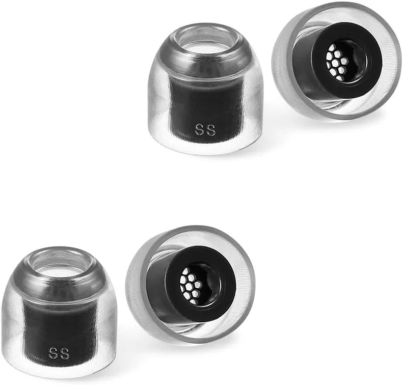 AZLA SednaEarfit Crystal 2 Standard Eartips for In-Ear Monitor IEM Earphone 6 Sizes Made In Korea