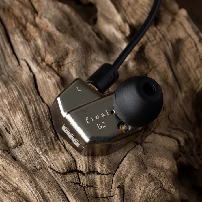 Final Audio B2 IEMs - Single BA Driver Stainless Steel Earphones
