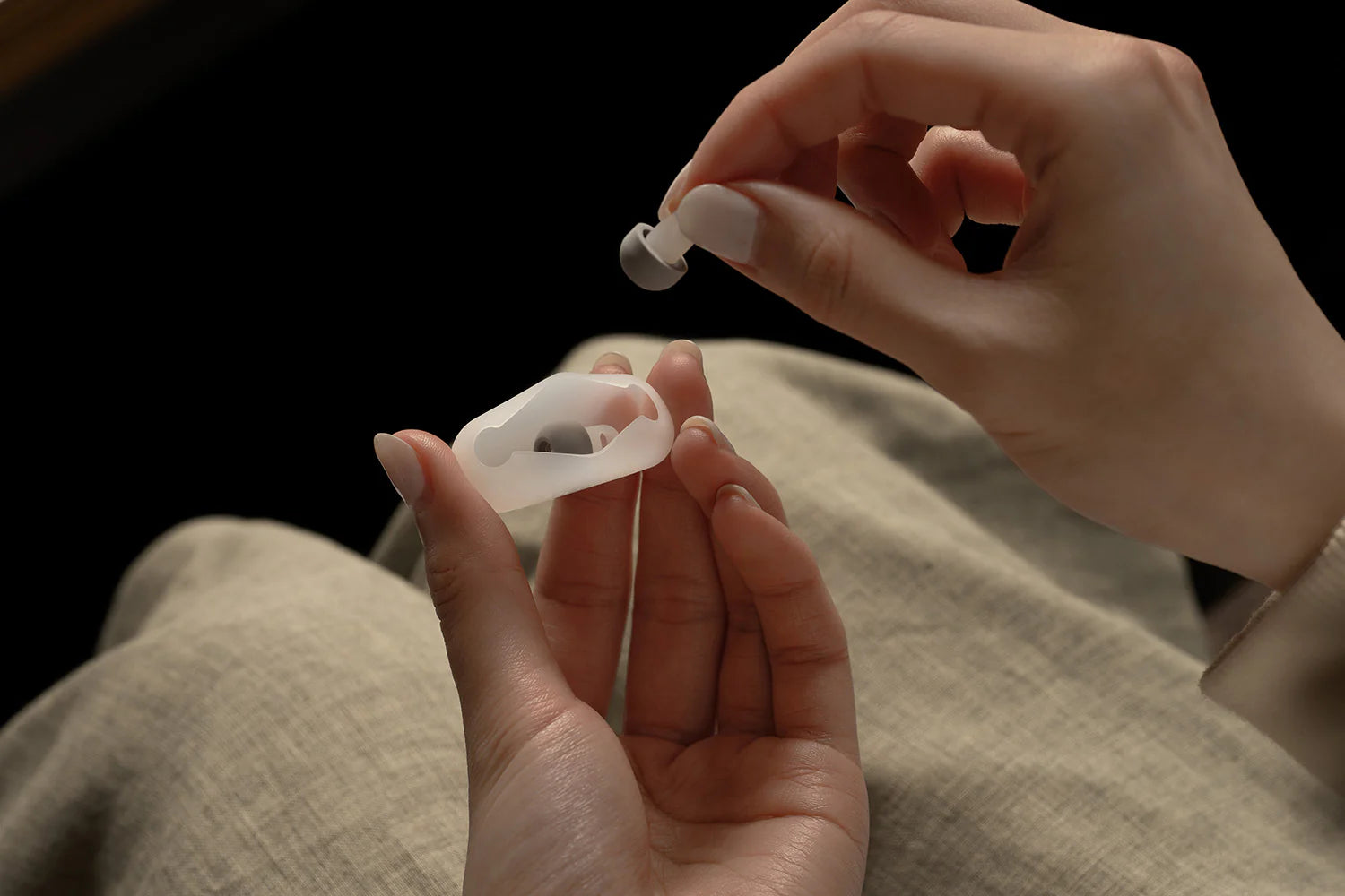 Final YOKONE Side-Sleeping Earplugs | Ultra-Small Noise Cancelling