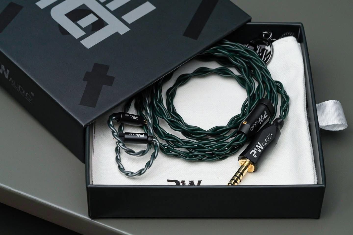 PW Audio ILLICIT Frozen OCC Copper IEM Upgrade Cable (24AWG PVC)