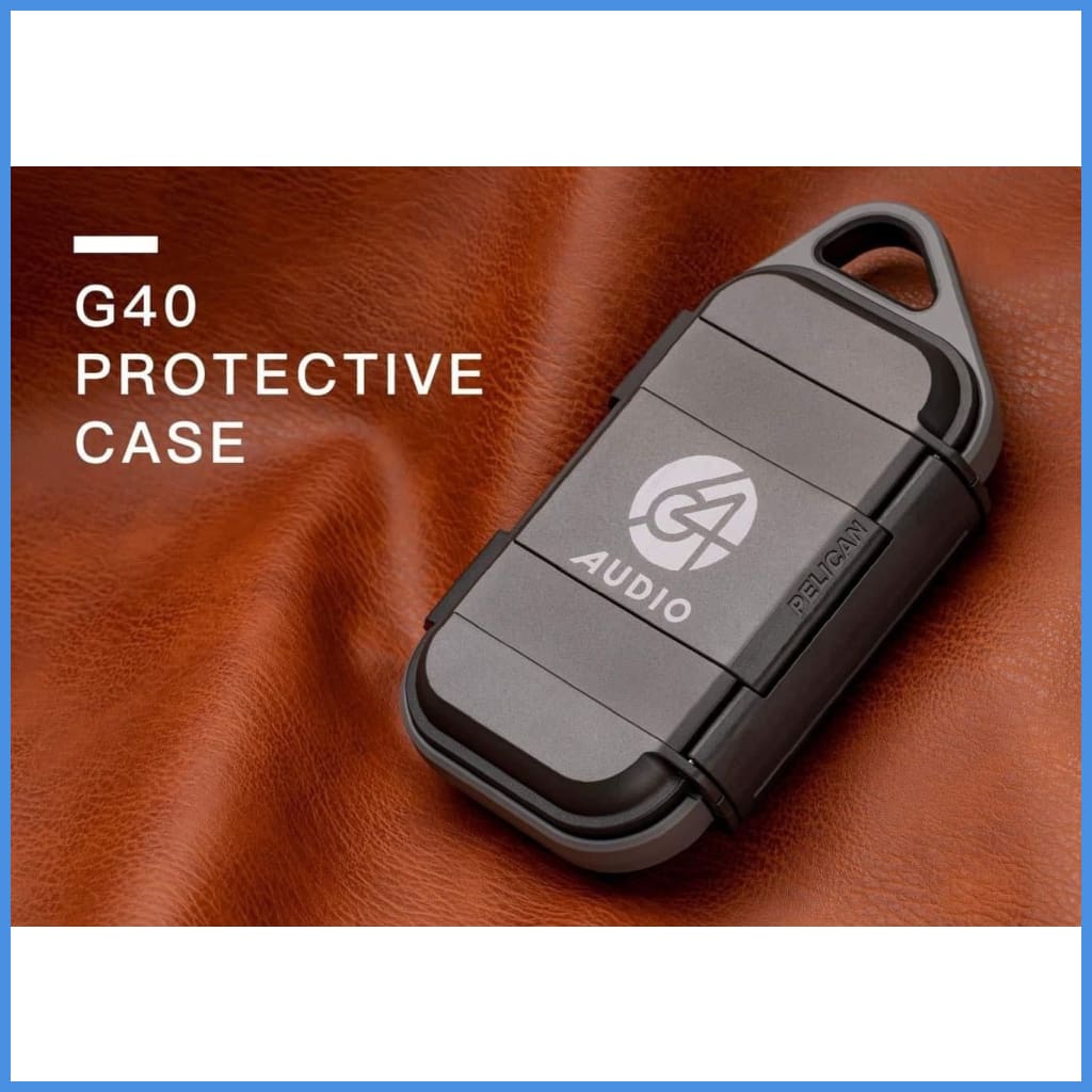 MTMTaudio 64Audio G40 Protective Proof Waterproof IP67 Hard Case for Earphone Cable
