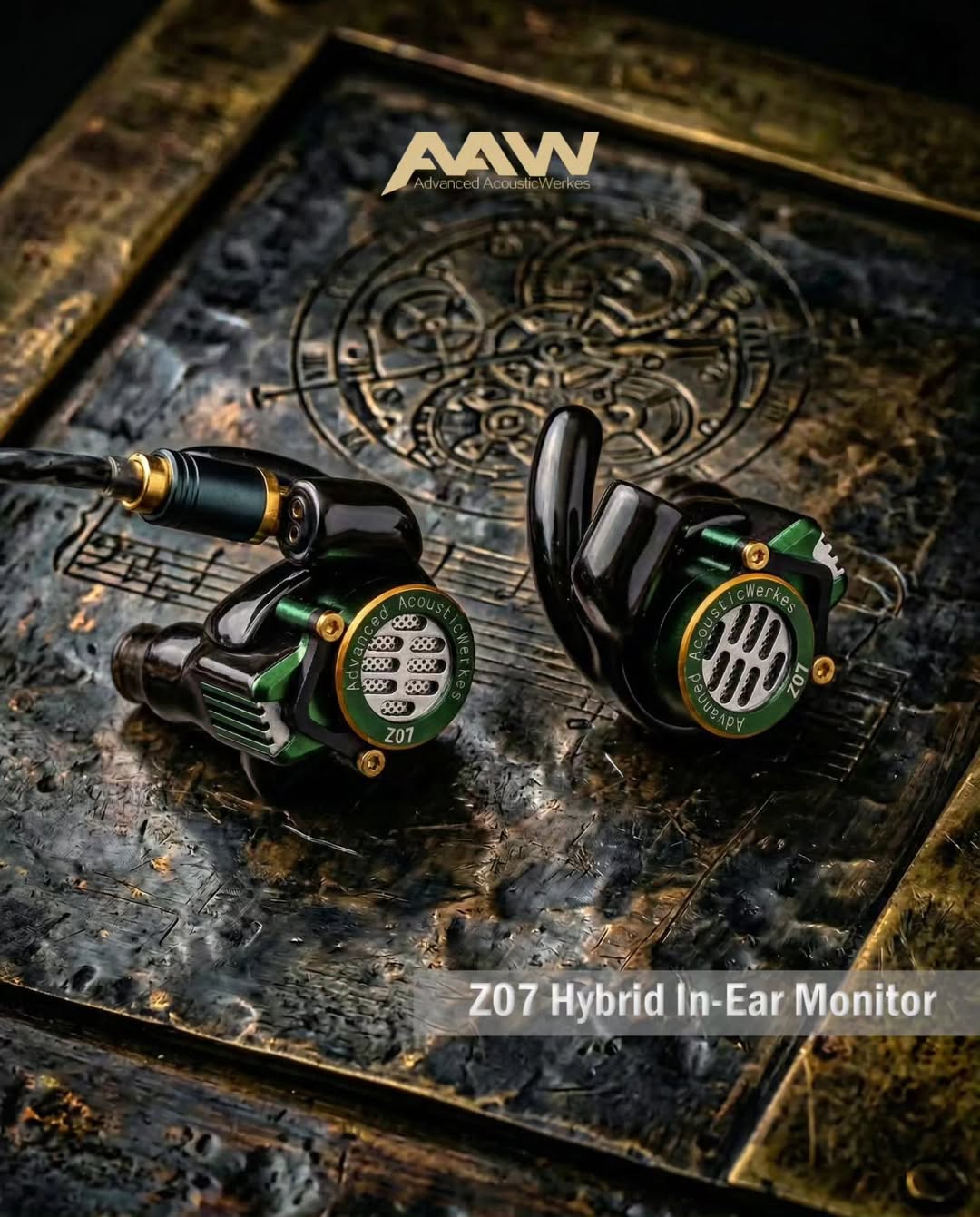 AAW Z07 Hybrid In-Ear Monitors | 7-Driver IEM with FitMorph