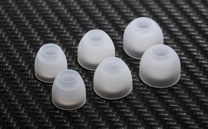 Nostalgia Audio XWB Extra Wide Bone Silicon Eartips 3 Pairs Per Pack SML 3 Sizes