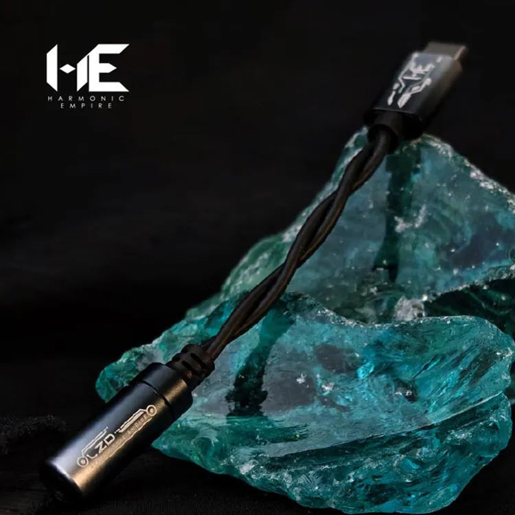 Harmonic Empire Long Zhong Dui DAC Adapter USB‑C to 3.5 mm for Smartphone