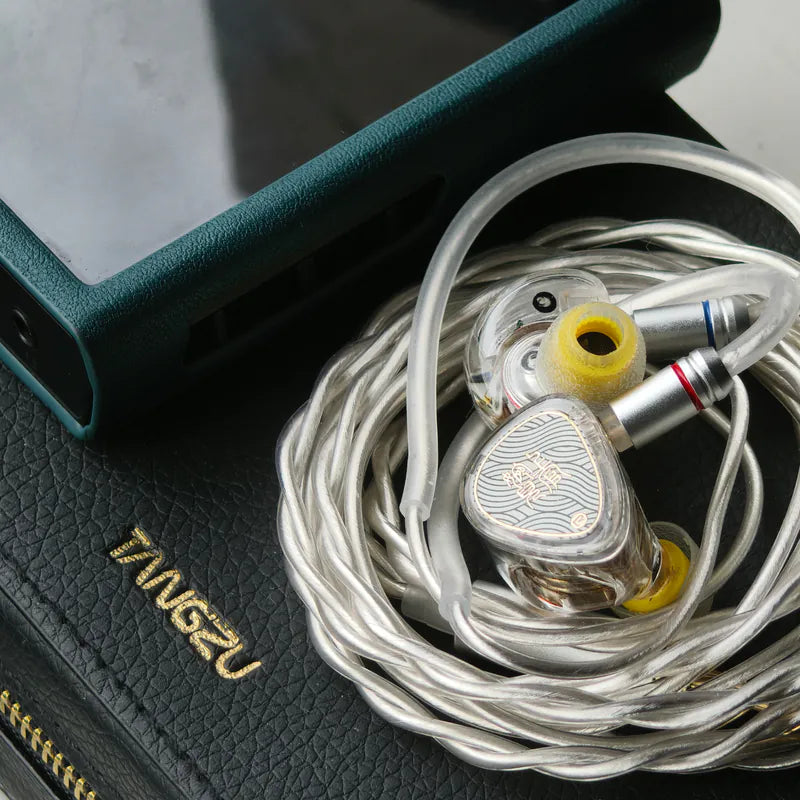 TangZu Waner SG 2 Dynamic Driver IEM Earphone 3.5mm 4.4mm Type-C Plug White Black