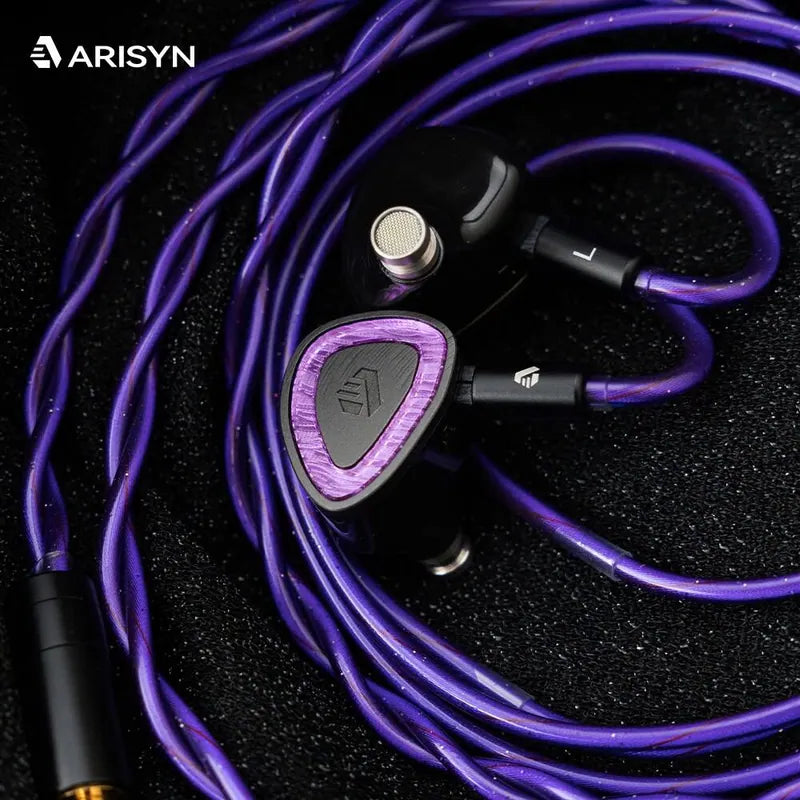 ARISYN Kong You Tribrid IEM: 10mm Carbon Nano + Bone Conduction + MEMS