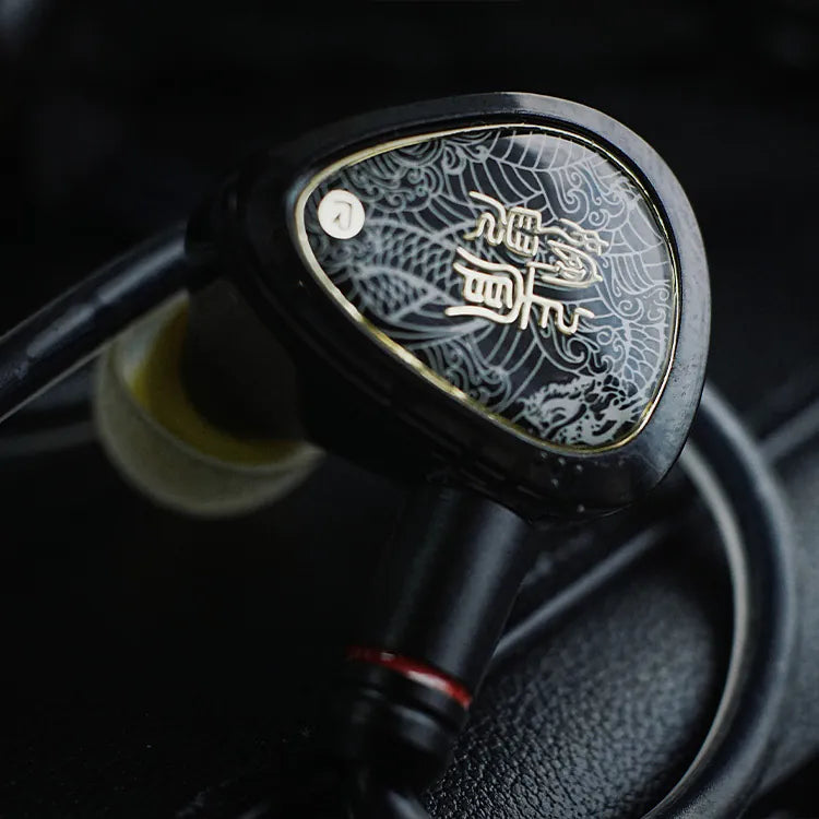 TangZu Waner SG 2 Dynamic Driver IEM Earphone 3.5mm 4.4mm Type-C Plug White Black