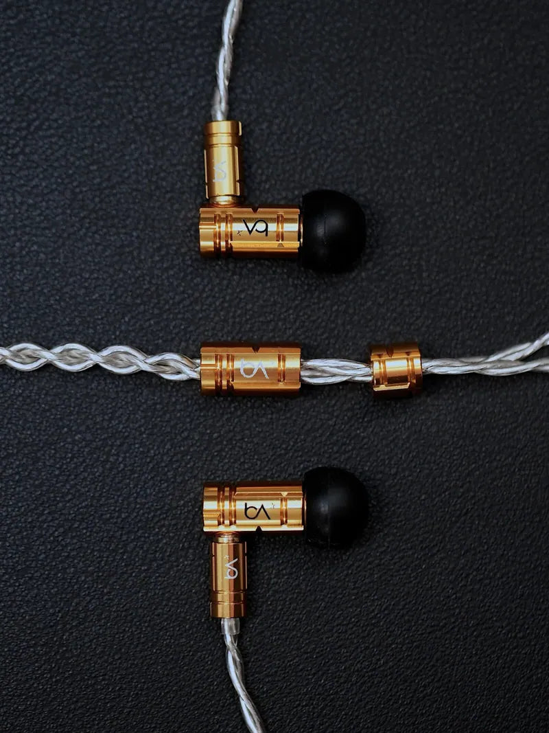 Beat Audio Initium Uno Single Balanced Armature In‑Ear Monitor IEM Earphone with 4.4mm Cable Support CM MMCX Type-C Connector