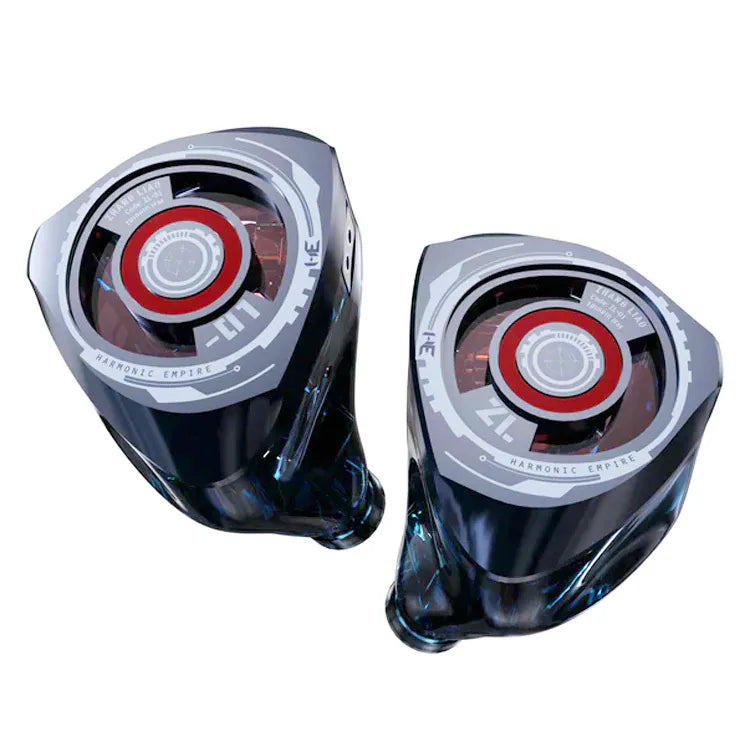 Harmonic Empire Zhang Liao Hybrid Driver In‑Ear Monitor IEM Earphones with 3.5mm 4.4mm OFC Cable