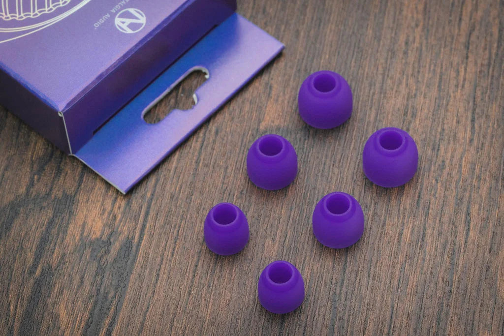 Nostalgia Audio XWB Extra Wide Bone Silicon Eartips 3 Pairs Per Pack SML 3 Sizes