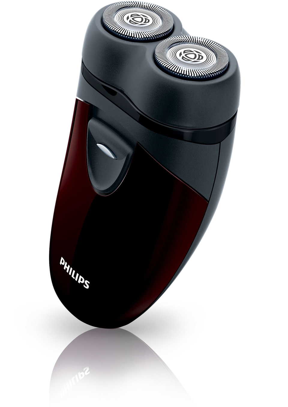 Philips PQ206 Portable Electric Shaver AA Battery Operated Black