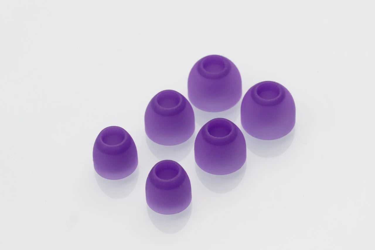 Nostalgia Audio XWB Extra Wide Bone Silicon Eartips 3 Pairs Per Pack SML 3 Sizes