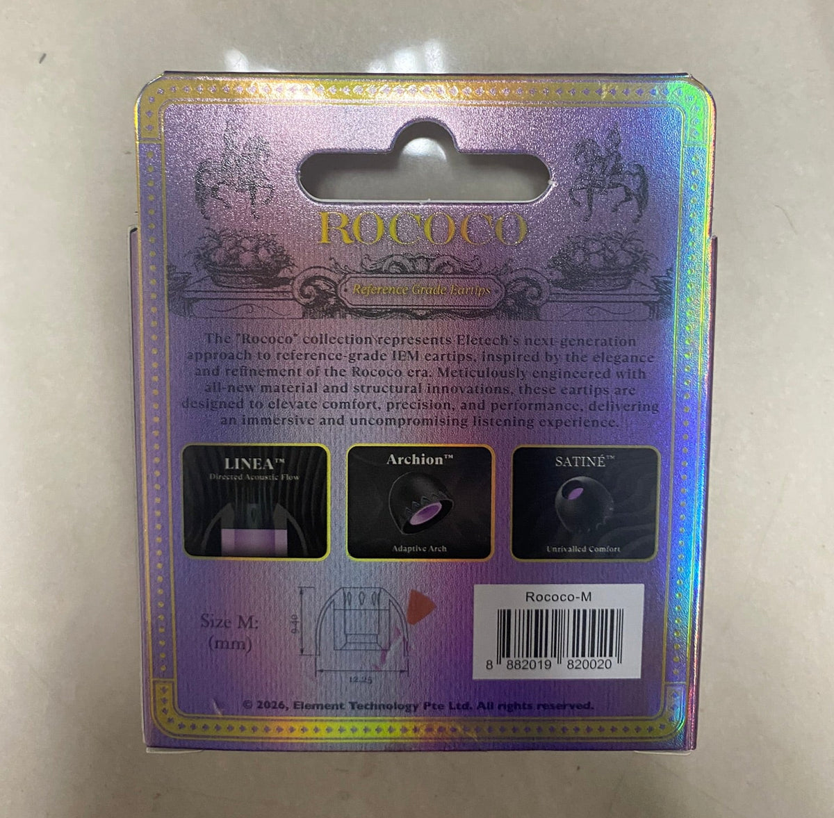 Eletech Rococo Reference Grade Eartips | Premium IEM Ear Tips