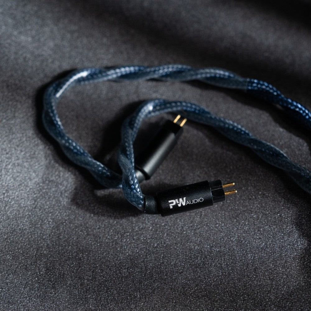 PW Audio 1960s MKII Upgrade Cable for In-Ear Monitor Earphone 2-Pin Connector 4.4mm Plug
