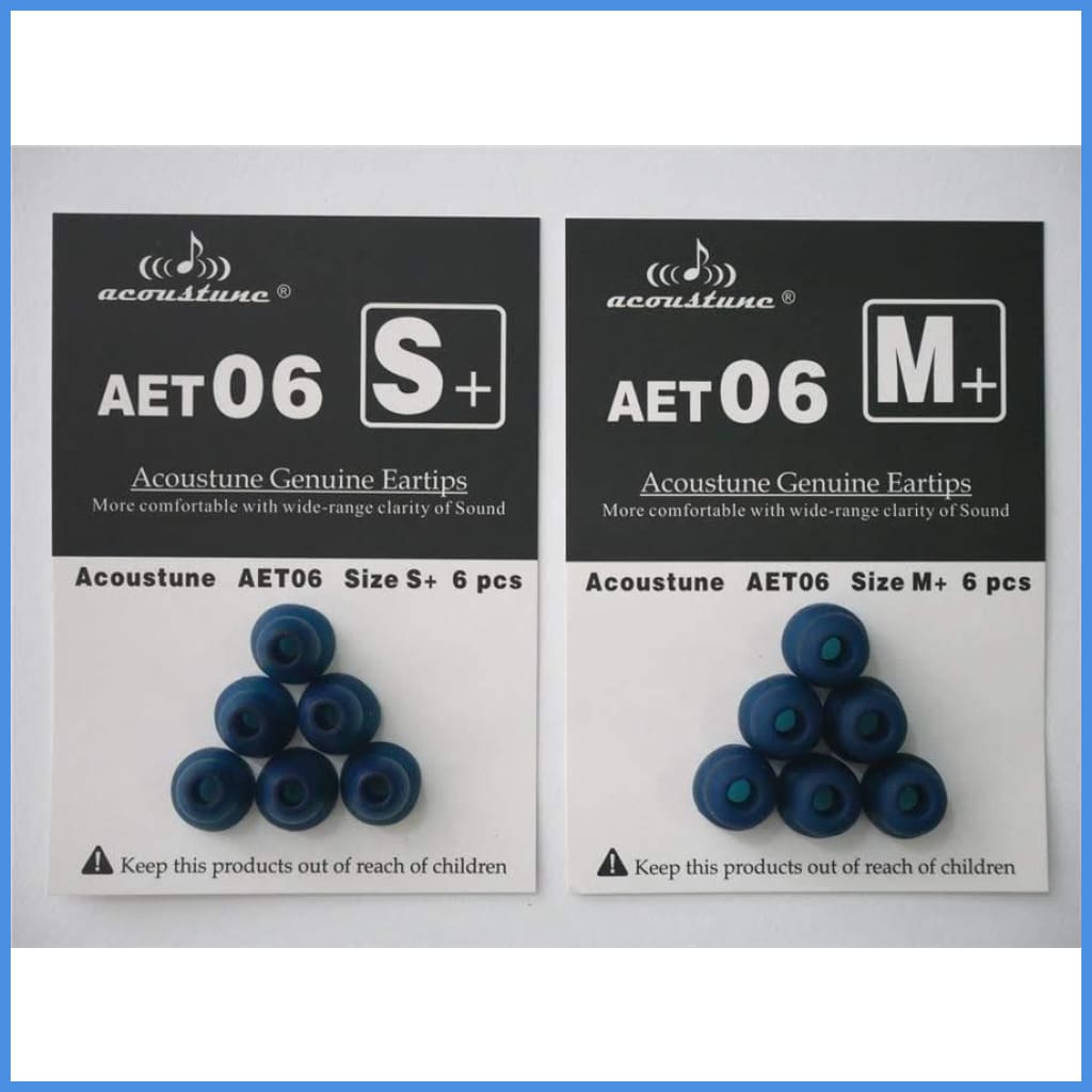 Acoustune Aet06 Double Flange Eartips 3 Pairs Eartip