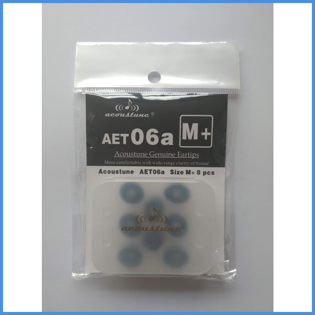 Acoustune Aet06A S+ M+ Double Flange Eartips 4 Pairs With Case Eartip