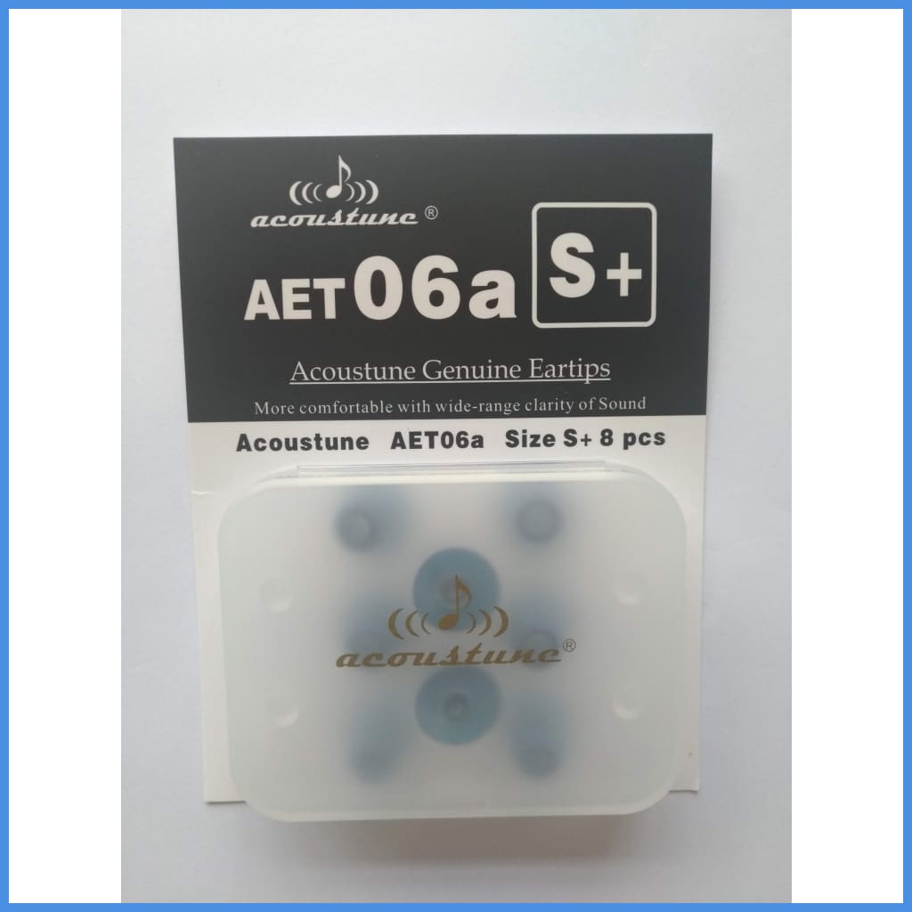 Acoustune Aet06A S+ M+ Double Flange Eartips 4 Pairs With Case Eartip