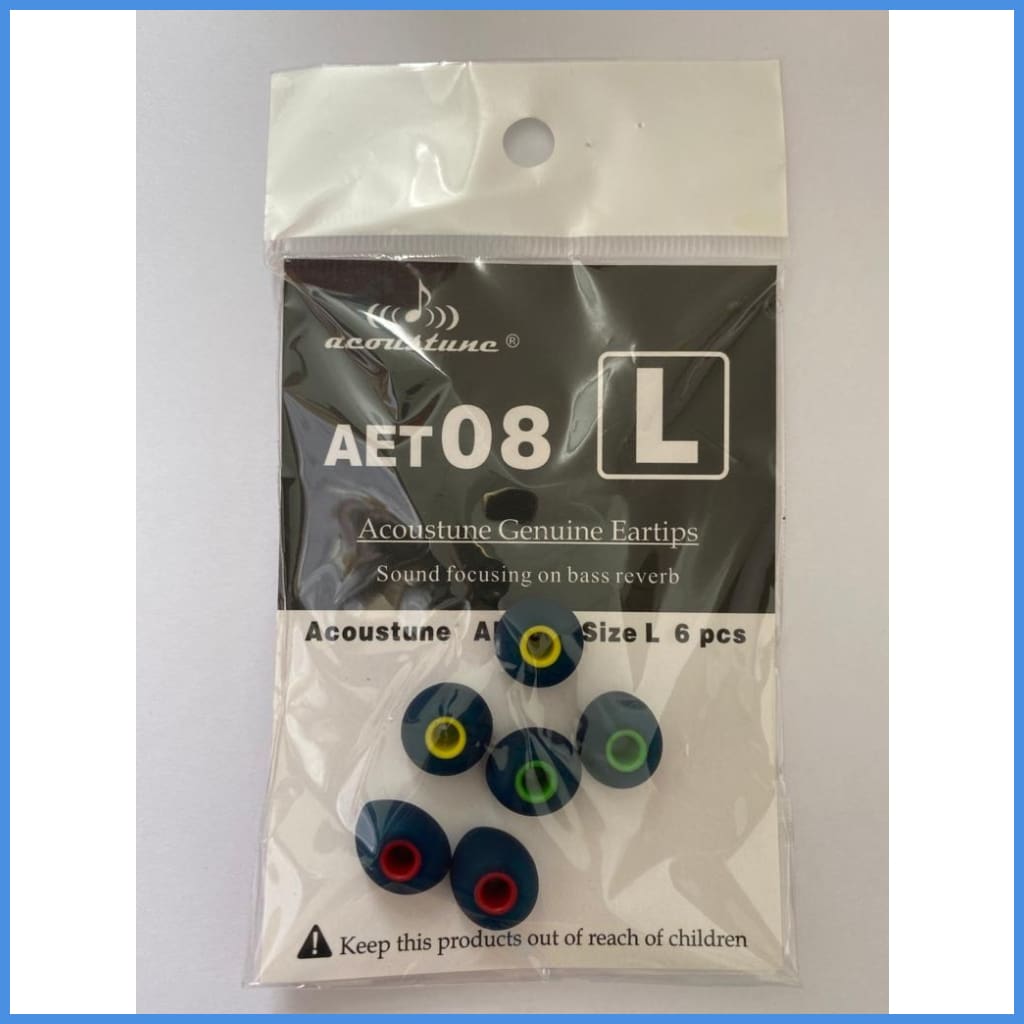 Acoustune Aet08 Eartip 3 Pairs Large L (3-Pair)