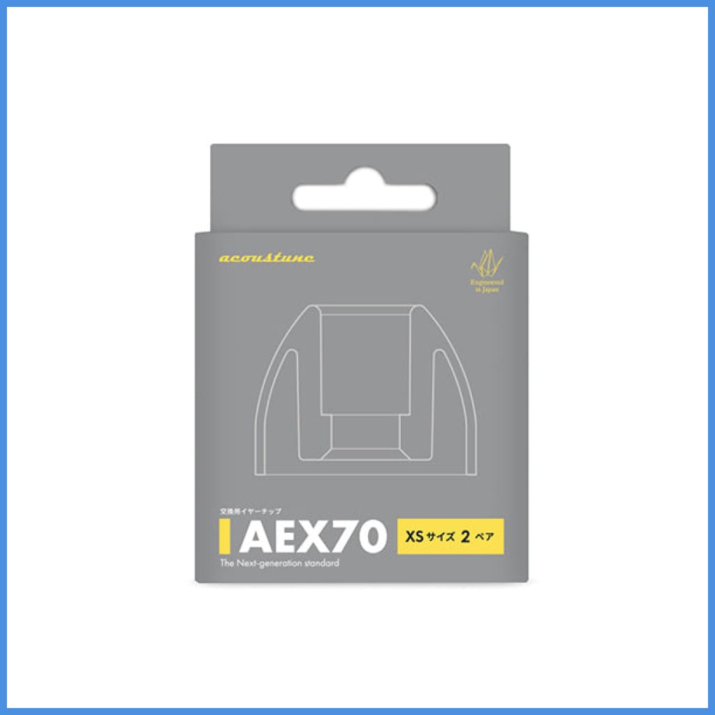 Acoustune Aex70 Silicon Eartips 2 Pairs For In-Ear Monitor Iem Earphone With Case Eartip