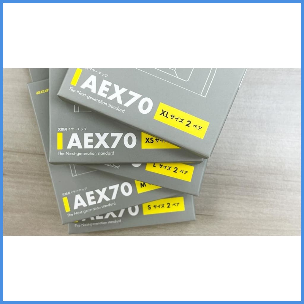 Acoustune Aex70 Silicon Eartips 2 Pairs For In-Ear Monitor Iem Earphone With Case Eartip