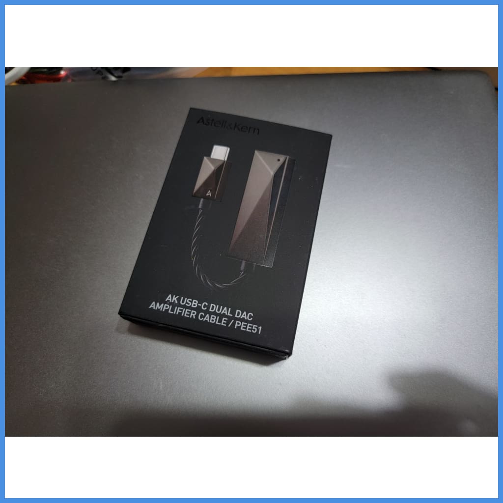 Astell Kern Ak Pee51 Usb-C Dual Dac Cable Type C To 3.5Mm Earphone Amplifier