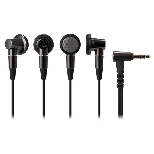 Audio Technica ATH-CM2000Ti Hi-Res Titanium Earbud Earphone with 3.5mm 4.4mm Cables A2DC connector