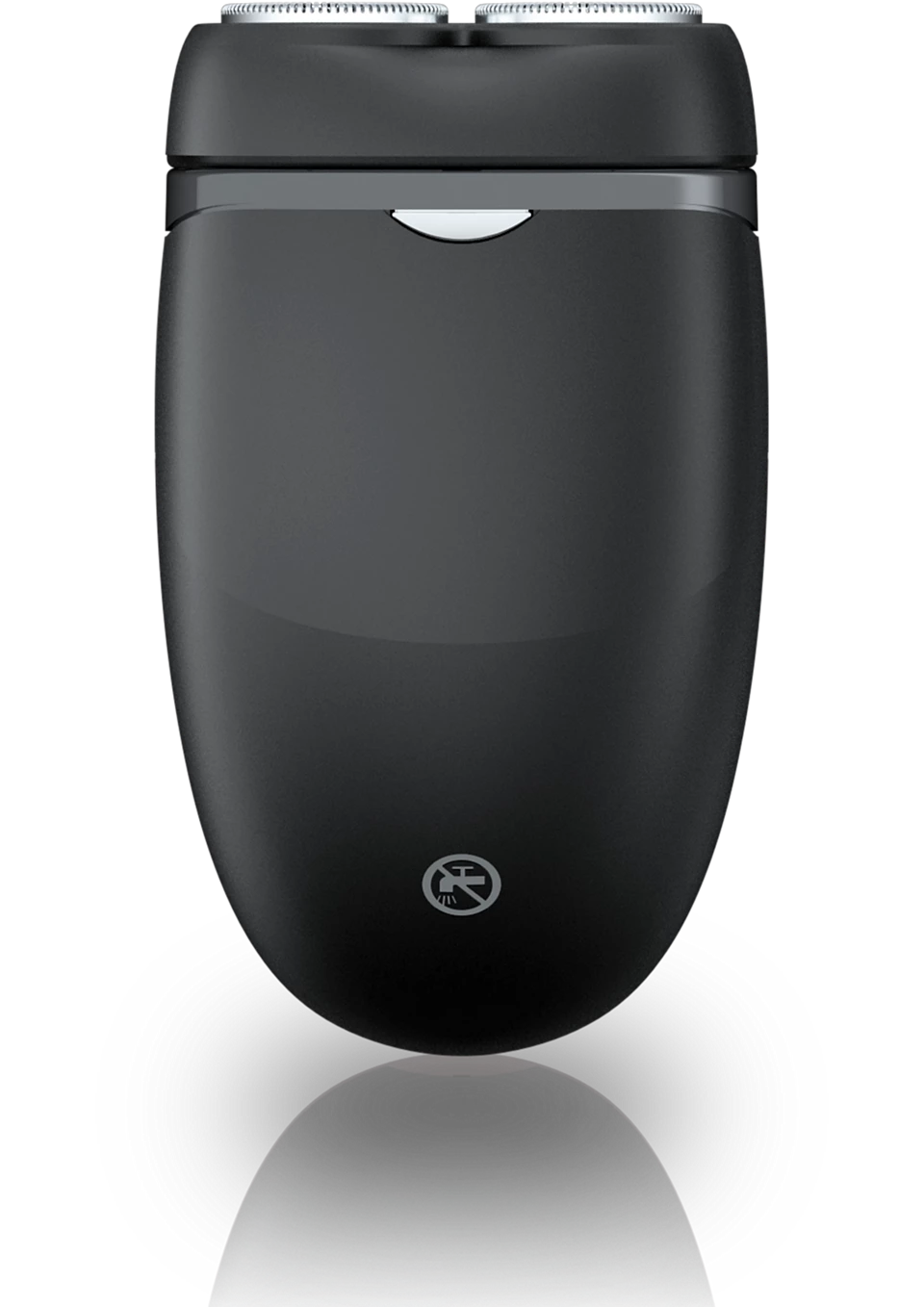 Philips PQ206 Portable Electric Shaver AA Battery Operated Black