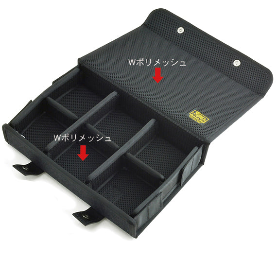 VanNuys D826 Black Nylon Case for In-Ear Monitor IEM Earphone Cable Made In Japan