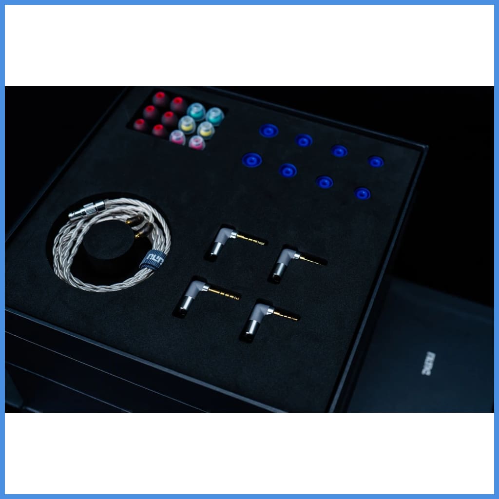 Dunu Luna Pure Beryllium Dynamic Driver With Silver-Plated Occ Mmcx Upgrade Cable Earphone