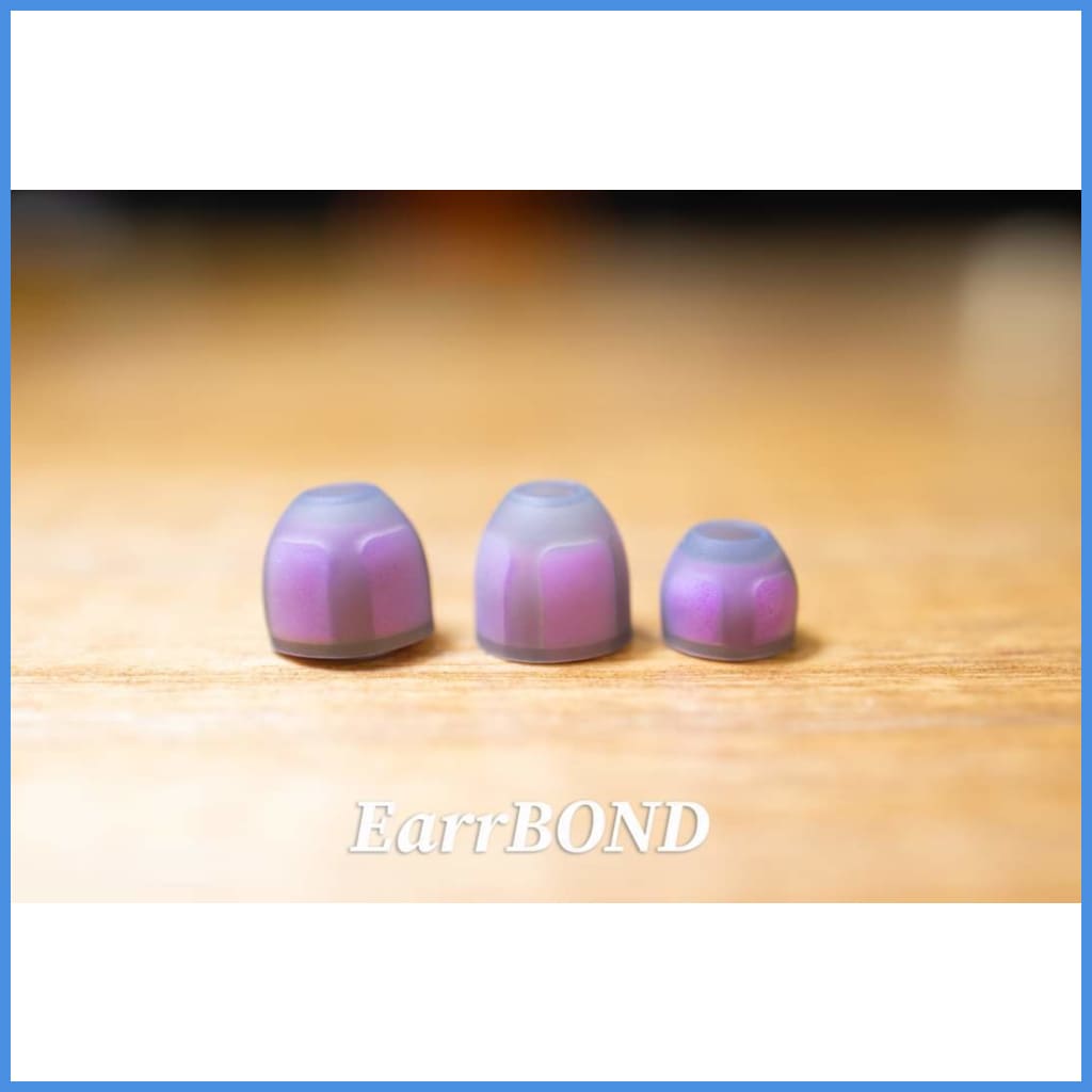 Earrbond Hybrid Silicon With Foam Inside Eartips 2 Pairs For Sony Campfire Fender Jvc Eartip