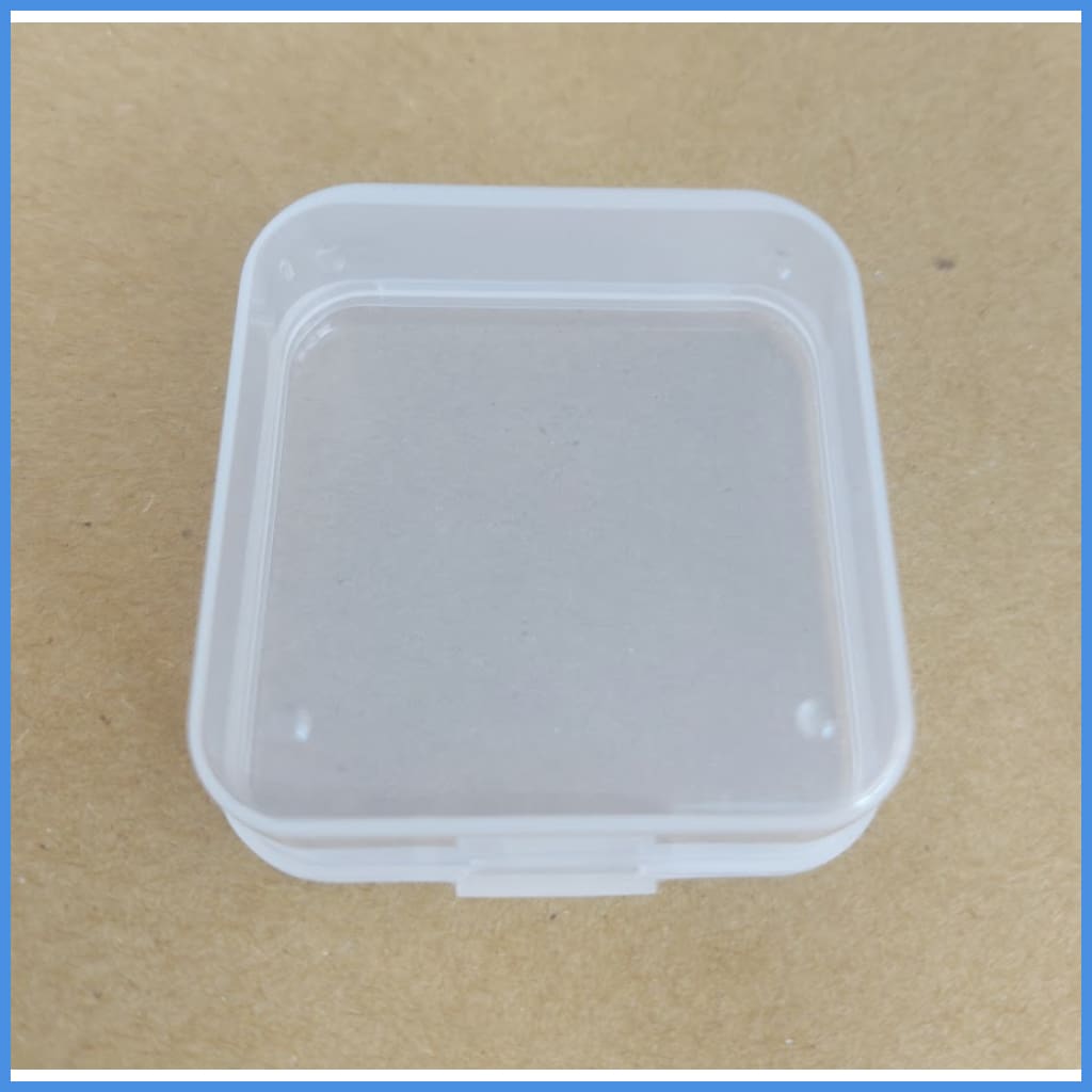 Eartips Plastic Hard Case Square Small Size
