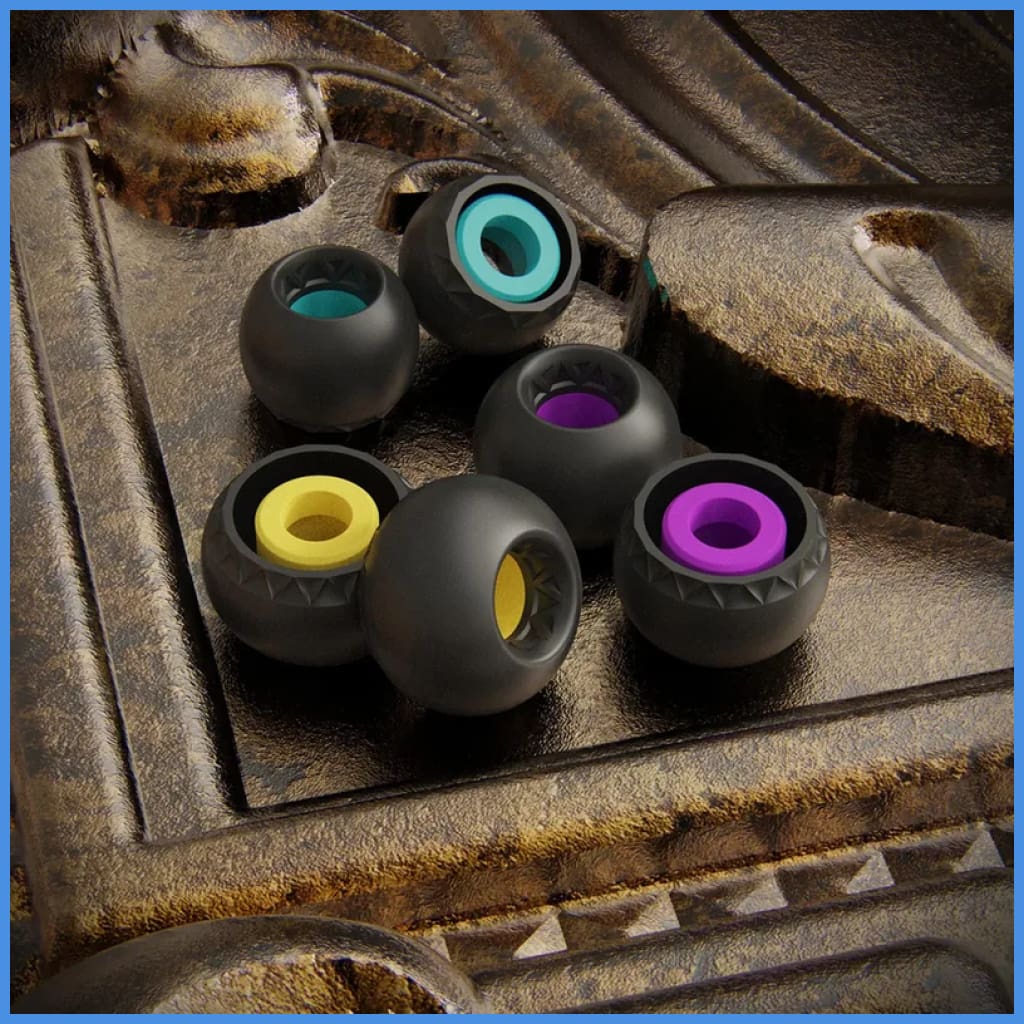 ELETECH Baroque Silicon Eartips 2 Pairs Per Pack - Eartip