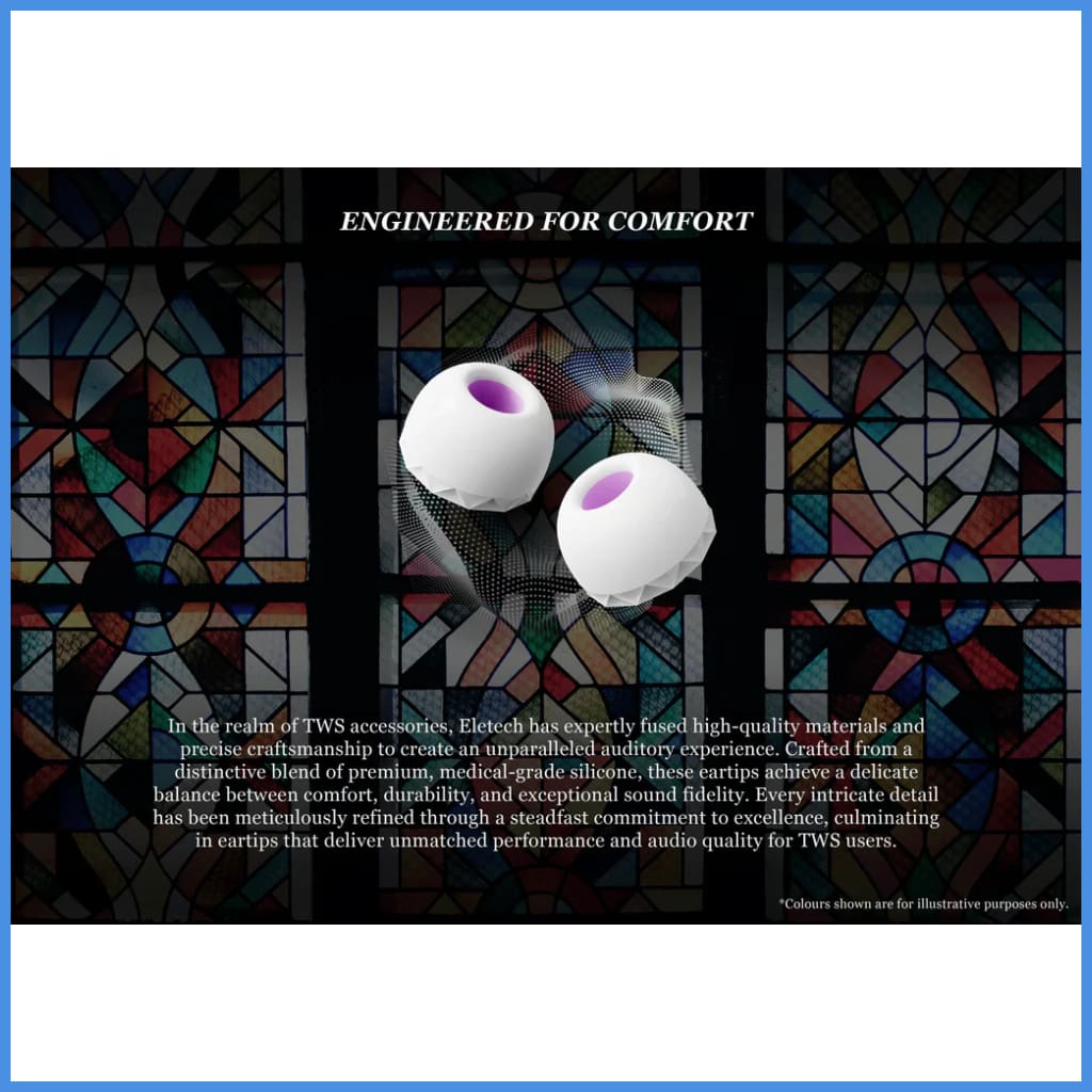 ELETECH Baroque TWS Silicon Eartips for True Wireless