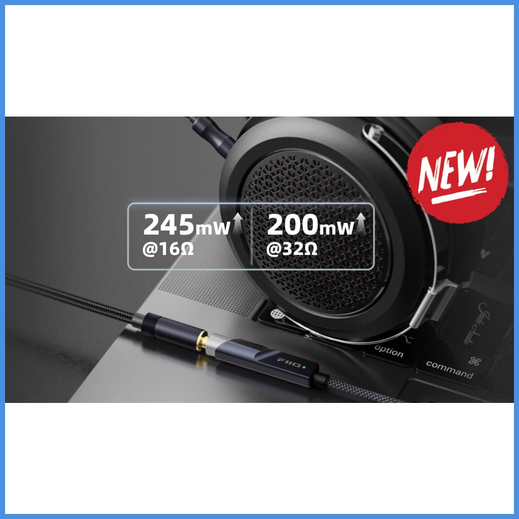 FiiO KA11 HiFi DAC Adapter for 3.5mm iPhone Android with