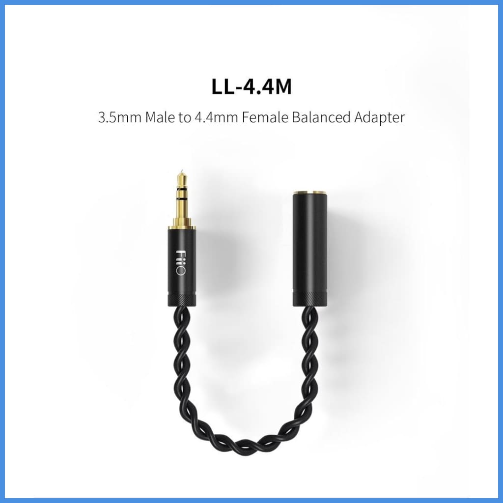 Fiio Ll-4.4M 4.4Mm Female Trrrs To 3.5Mm Male Adapter