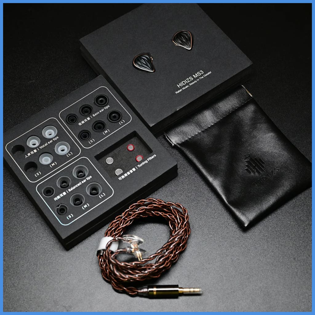 Hidizs MS3 Hybrid 3 Drivers In-Ear Monitor Earphone with CM