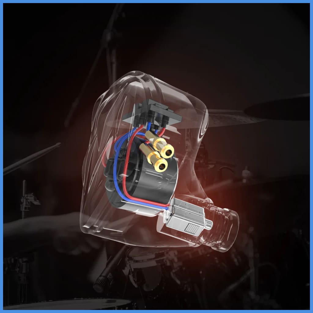 Hidizs MS3 Hybrid 3 Drivers In-Ear Monitor Earphone with CM