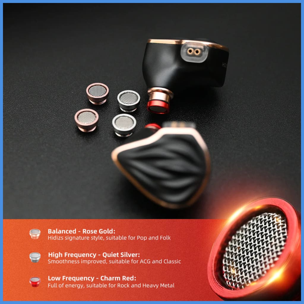 Hidizs MS3 Hybrid 3 Drivers In-Ear Monitor Earphone with CM