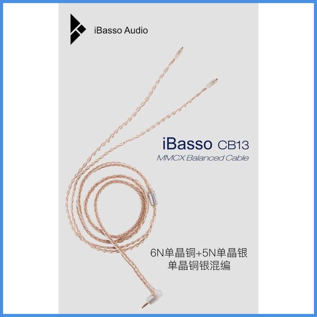 Ibasso Cb13 Single Crystal Silver / Copper Mmcx 2.5Mm Balance Upgrade Cable