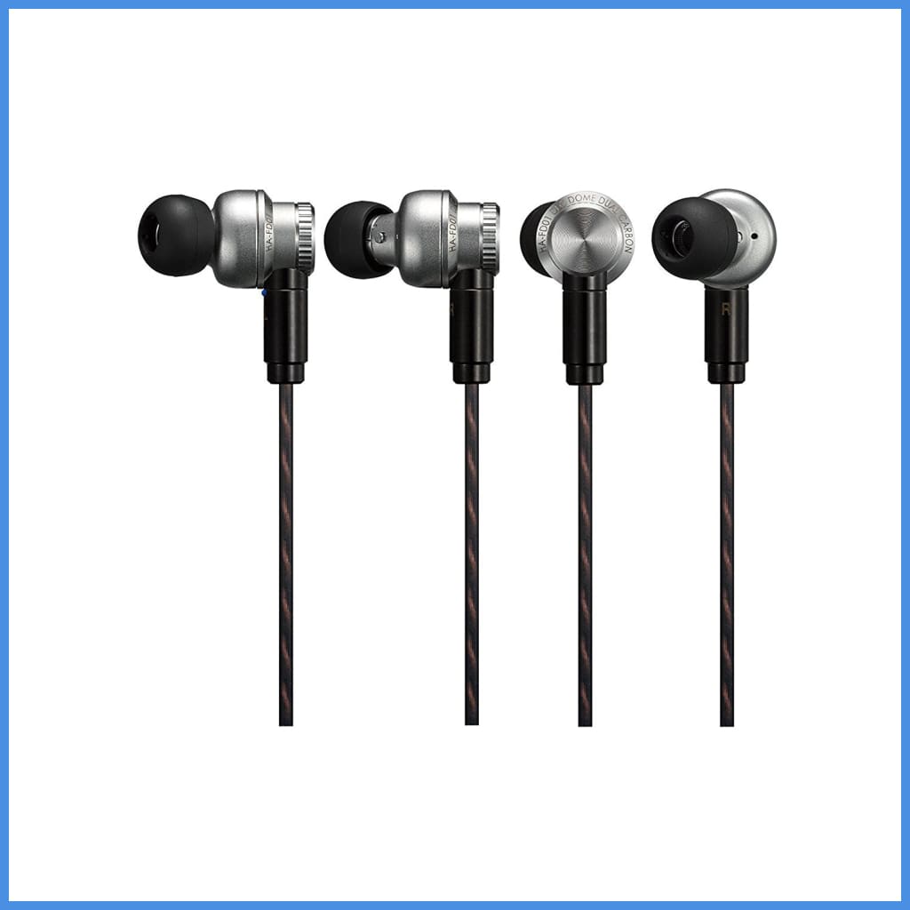 JVC HA-FD01 Hi-Res Stainless-Steel D3 Driver Earphone with