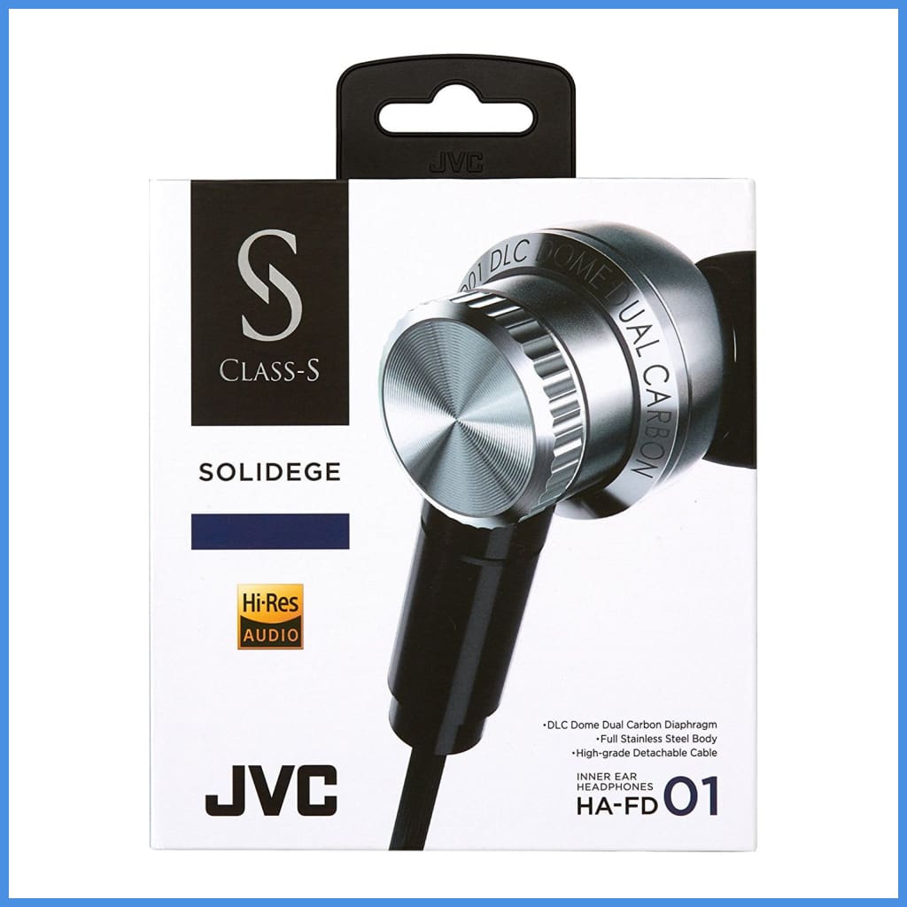 JVC HA-FD01 Hi-Res Stainless-Steel D3 Driver Earphone with