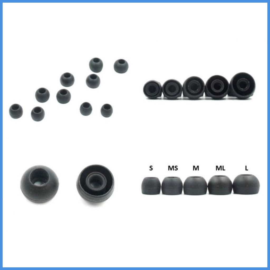 Jvc Spiral Dot Silicon Earphone Eartips 5 Sizes 3 Pairs Eartip