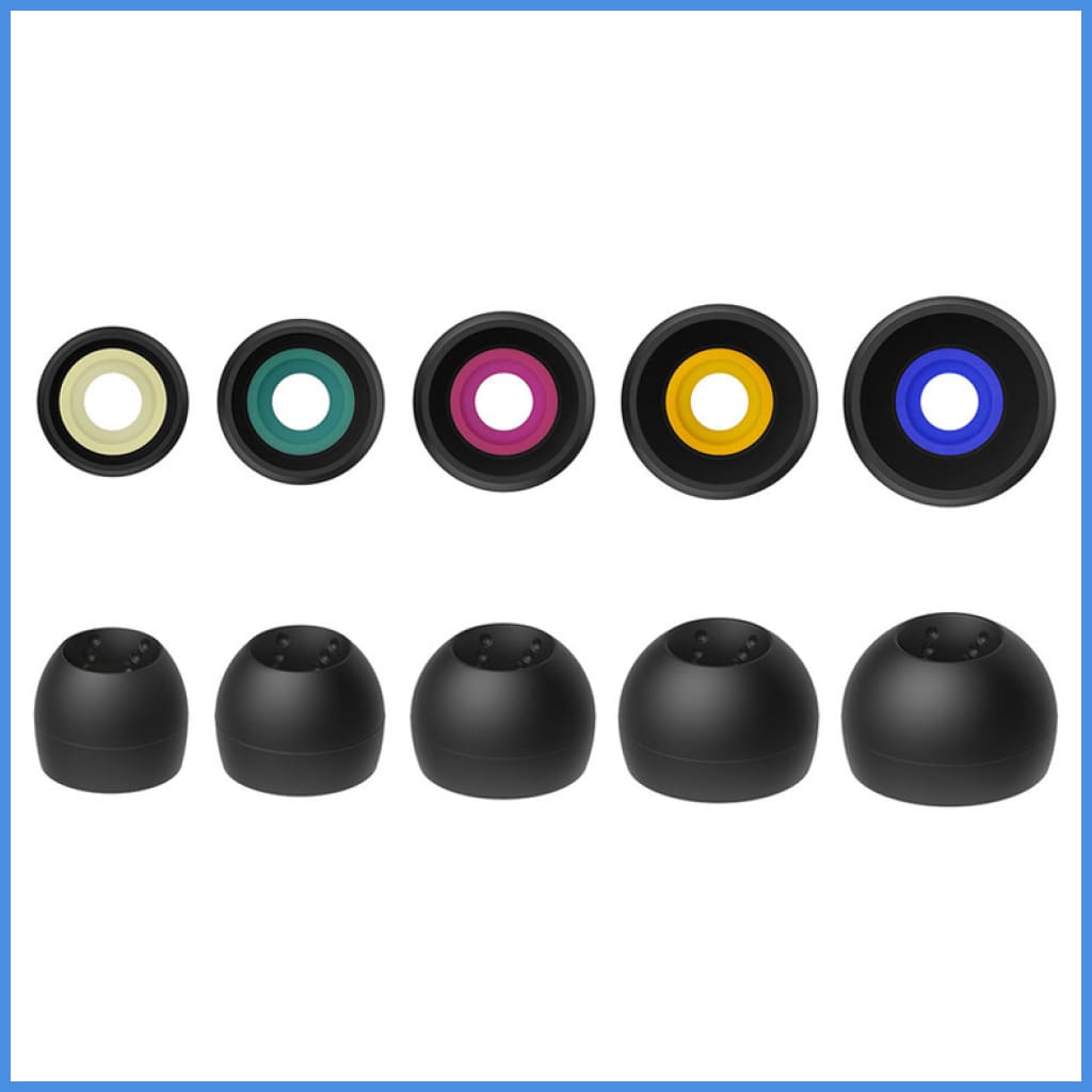 Jvc Spiral Dot ++ Silicon Earphone Eartips 3 Sizes Small Medium Large 2 Pairs Eartip