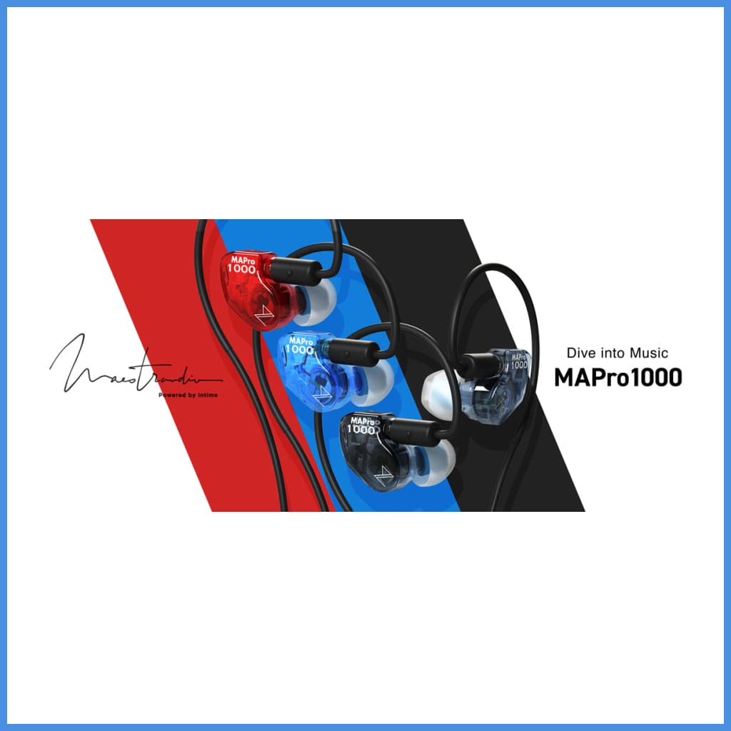 Maestraudio MAPro1000 Hybrid In-Ear Monitor IEM Earphone