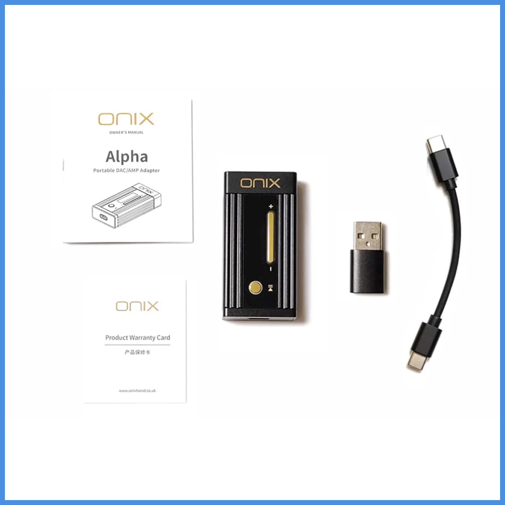ONIX Alpha XI 1 Hi-Res Portable USB DAC AMP Amplifier for